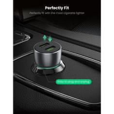 Ugreen punjač za automobil 2x USB-A, QC 3.0, 36 W (10144)