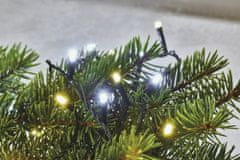 EMOS LED božićne lampice, 8 m, za unutarnju i vanjsku upotrebu, toplo/hladno bijelo svjetlo, mjerač vremena