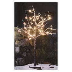 EMOS LED svjetlucavo drvo s bobicama, 120 cm, vanjska i unutarnja, toplo bijelo, timer