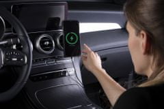 EPICO Ellipse Wireless Car Charger (MagSafe compatible) magnetno postolje za punjenje, 15W/10W/7,5W + 18W QC (9915111100037), Silver