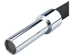 BALLETTO jednoručna miješalica za umivaonik, postolje s fleksibilnom rukom, 25 mm, crna