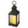EMOS LED dekoracija svijeća (lanterna), crna, 24 cm, 3x AAA, unutarnja, vintage