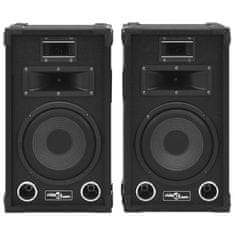 Vidaxl Profesionalni pasivni scenski zvučnici HiFi 2 kom 800 W crni