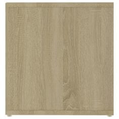 Vidaxl TV ormarić bijeli i boja hrasta 72x35x36,5 cm konstruirano drvo