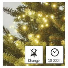 EMOS LED rasvjetni kabel - svjetlosni nizovi, nano, 5,2 m, za interijere, toplo bijelo svjetlo, mjerač vremena