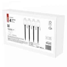 EMOS LED dekoracija, utične svjetiljke, bijele, unutarnje/vanjske, hladna bijela