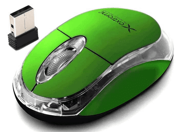 Esperanza Miš bežična esperanza Harrier rf nano, zelena, 1000dpi
