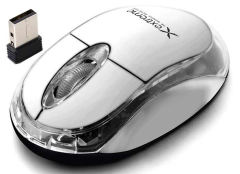 Esperanza Miš bežična esperanza Harrier RF Nano, White, 1000dpi