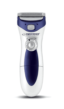 Esperanza Shaver Women Esperanza baterija Aruba, bijelo-plava,
