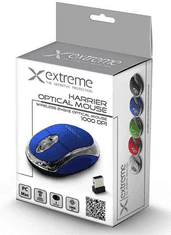 Esperanza Miša bežična esperanza Harrier rf nano, plava, 1000dpi