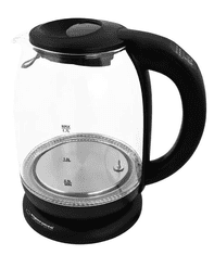 Esperanza Stakleni bojler LOIRE, 1.7L, crna boja, 60-70-80-90-100°C, 2200W