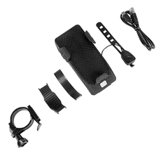 Krüger&Matz Bicijska svjetiljka XT50, 3-mochi, 2x5w, 2000mah, zvono, 5-melodium, 130db