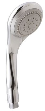 AQUALINE Ručni masažni tuš s 5 načina raspršivanja, promjer 80mm, ABS/Chrome