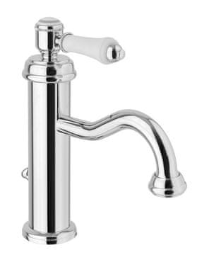 SAPHO VIENNA Retro Slavina za Umivaonik s Izljevom, Kromirana