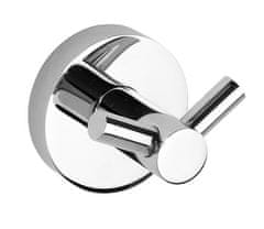 SAPHO Dvostruki kromirani držač, kružni dizajn – SAPHO X-ROUND