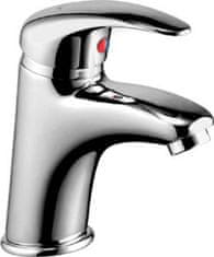 AQUALINE KASIOPEA stojeća miješalica za umivaonik, kromirana