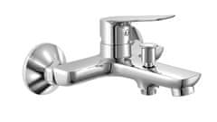 Bruckner SCHMITZ Zidna Kupaonska Miješalica s Preklopnom Slavinom, Kromirana, 175x195mm