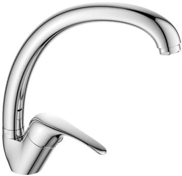 SAPHO AQUALINE KASIOPEA 35 Slavina za sudoper, Visoki izljev, Kromirana