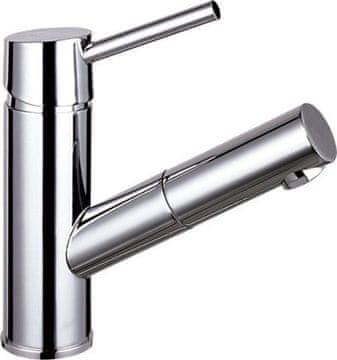 SAPHO PARIS umivaonička slavina s izvlačivom tušem, kromirana završna obrada