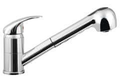 AQUALINE AQUALINE KASIOPEA Kuhinjska Miješalica s Izvlačnom Tuš Ručkom, Kromirana