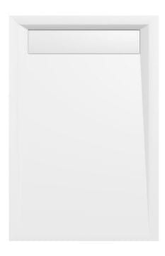 POLYSAN Pravokutna tuš kada 120x80 cm, bijela, lijevani mramor, Polysan Cover