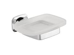 SAPHO AIDA sapunijera, mliječno staklo, krom završetak