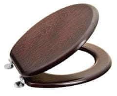 SAPHO AQUALINE WC sjedalo, orah HDF/dyha, univerzalni oblik
