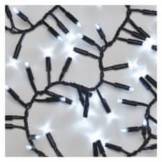 EMOS LED spojni lanac, crni, 3 m, vanjski i unutarnji, hladna bijela