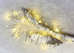 EMOS LED božićni nano lanac, 4 m, vanjski i unutarnji, toplo bijeli, timer, zeleni