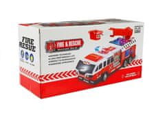 Lean-toys Vožnja vatrogasnog vozila sa svjetlosnim i zvučnim efektom