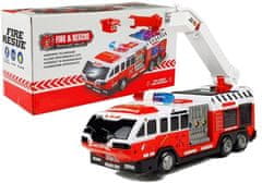 Lean-toys Vožnja vatrogasnog vozila sa svjetlosnim i zvučnim efektom