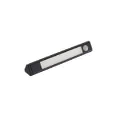 Muller-Licht LED crna kutna svjetiljka za ormare 180mm sa senzorom