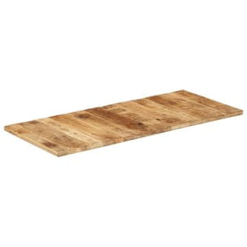 Vidaxl Ploča stola Masivno drvo manga 25-27 mm 140x60 cm