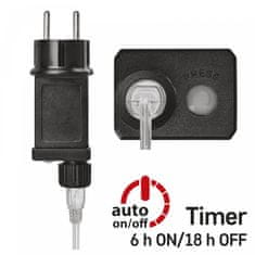 EMOS LED božićni nano lanac, bakar, 10 m, vanjski i unutarnji, toplo bijeli, timer