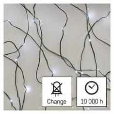 EMOS nano lampice s timerom, 150 LED, 15 m, IP44, višebojne