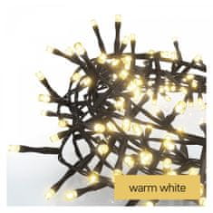 EMOS LED božićni lanac - jež, vanjski, 12m, toplo bijelo, timer
