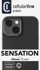 CellularLine Sensation maskica za Apple iPhone 13 Mini, silikonska, crna (SENSATIONIPH13MINK)