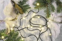 EMOS LED božićne lampice, 12 m, zelena, za unutarnju i vanjsku upotrebu, toplo bijelo svjetlo