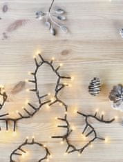 EMOS LED božićni lanac, jež, 8 m, vanjski i unutarnji, vintage, timer