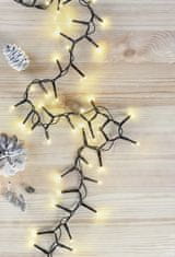 EMOS LED božićni lanac, jež, 8 m, vanjski i unutarnji, toplo bijeli, timer