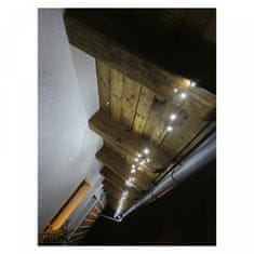 EMOS lampice s timerom, 80 LED, 8 + 5 m, dnevno bijela