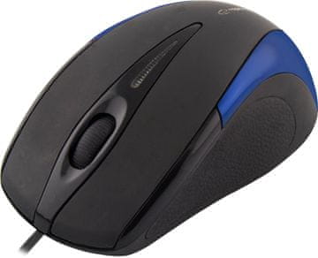 slomart Esperanza EM102B žični miš Sirius, plavi, USB