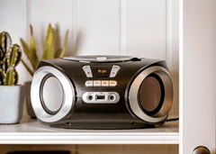 Adler Radio prijenosni Boombox Adler 1181, CD-MP3-USB, 2x1.7W, crni