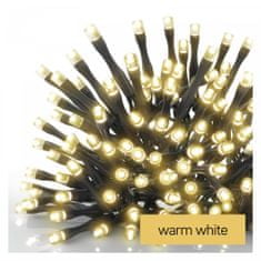EMOS LED božićni lanac, 8,4 m, 3x AA, vanjski i unutarnji, toplo bijeli, timer