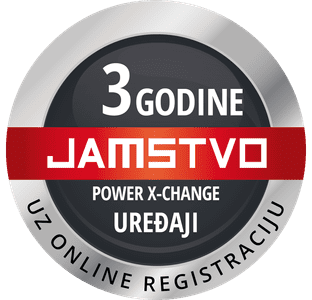 3 godine produljenog jamstva za Power X-Change alate i punjače