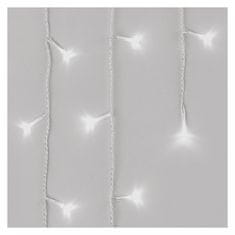 LED božićne ledene svijeće, 5 m, vanjske i unutarnje, hladna bijela, upravljač, programi, timer