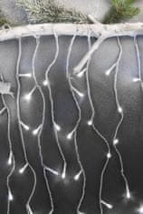 EMOS LED božićne ledene svijeće, 5 m, vanjske i unutarnje, hladna bijela, upravljač, programi, timer