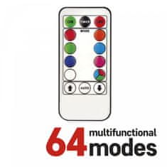 EMOS LED božićni lanac, kuglice, 10 m, RGB, kontroler, programi, mjerač vremena