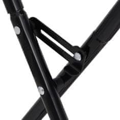 Vidaxl Stol za previjanje antracit željezni