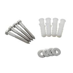 Vidaxl Kapa za dimnjak od nehrđajućeg čelika 60 x 60 x 38 cm